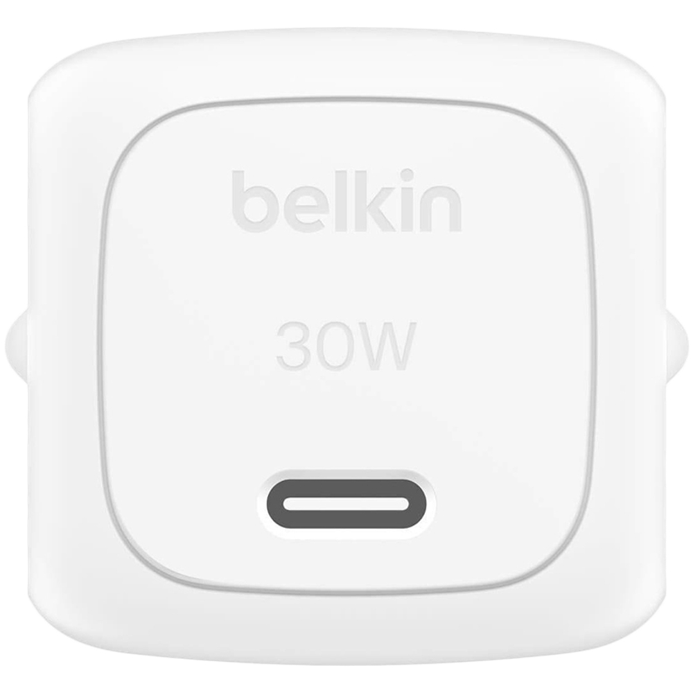 BELKIN 30W USB PD Wall Charger with PPS, WHT