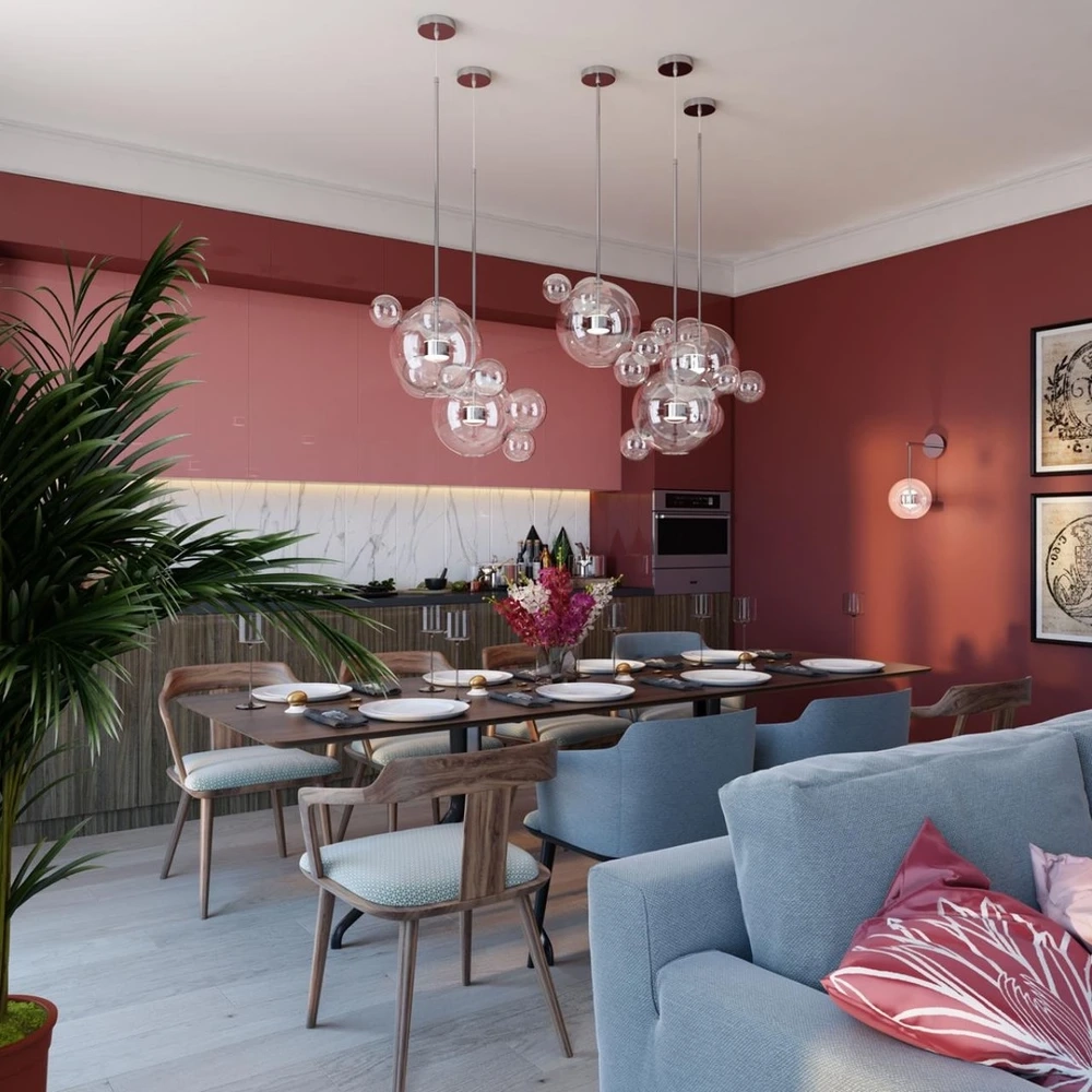 Подвесной светильник Odeon Light BUBBLES 4802/12LB