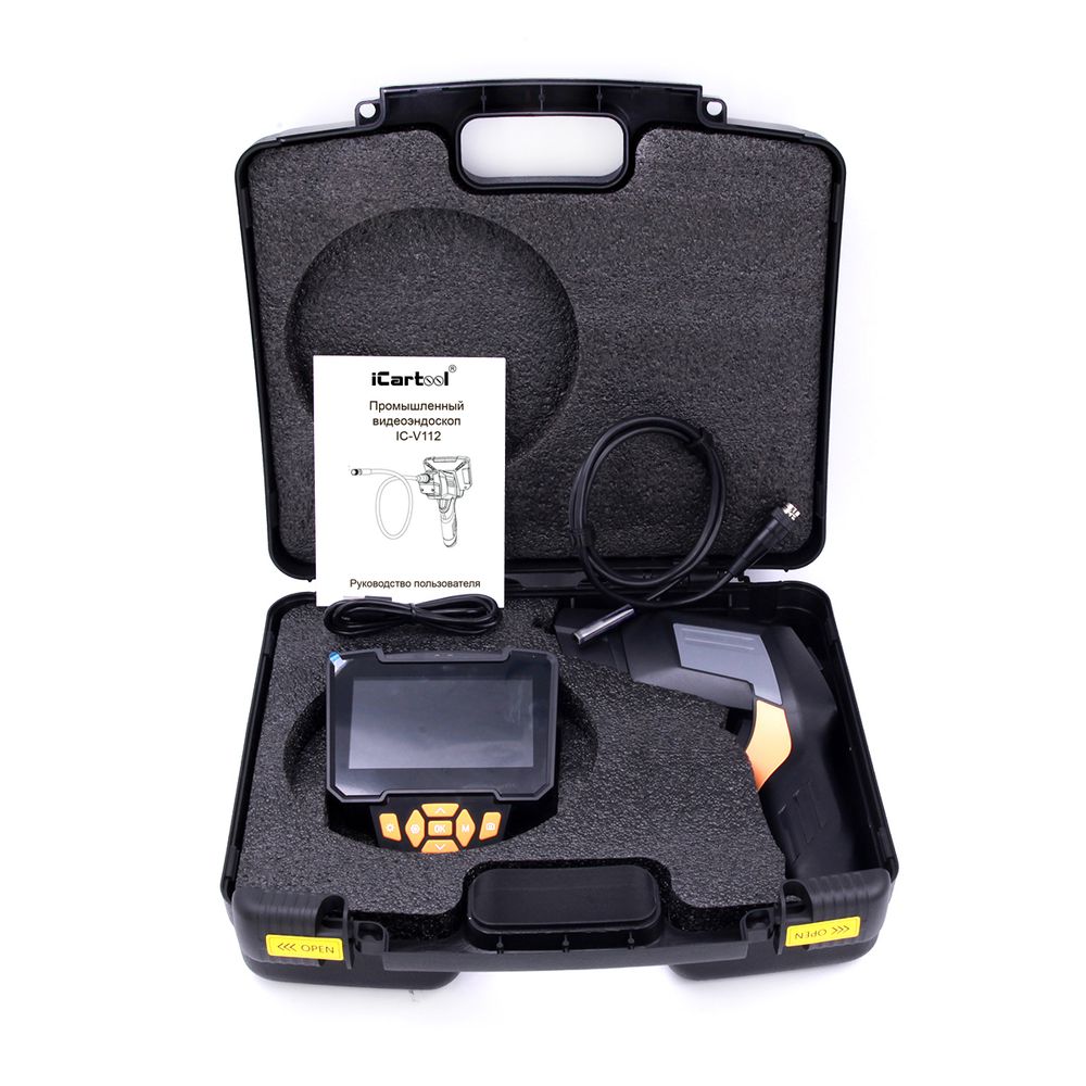 ICARTOOL (IC-V112C) Видеоэндоскоп промышленный, 3,9 мм