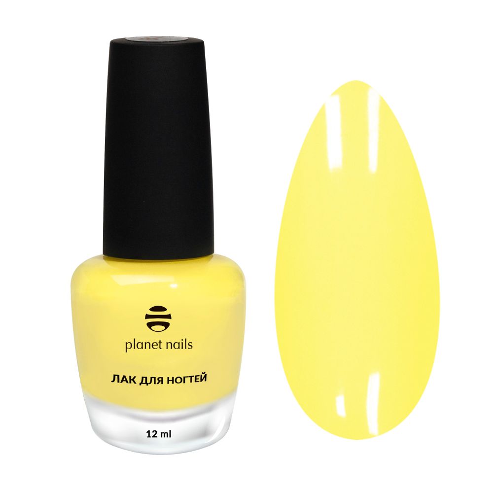 Лак для ногтей с эффектом гелевого покрытия №875 12мл Planet Nails
