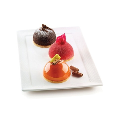 Силиконовая форма SSf003 Half-sphere (Полусферы) 60, Silikomart, Италия