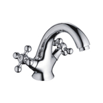 Смеситель для раковины 1/2 кер CN1019 CRON литой, ХРОМ