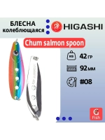 Блесна колеблющаяся Chum salmon spoon 42g#08