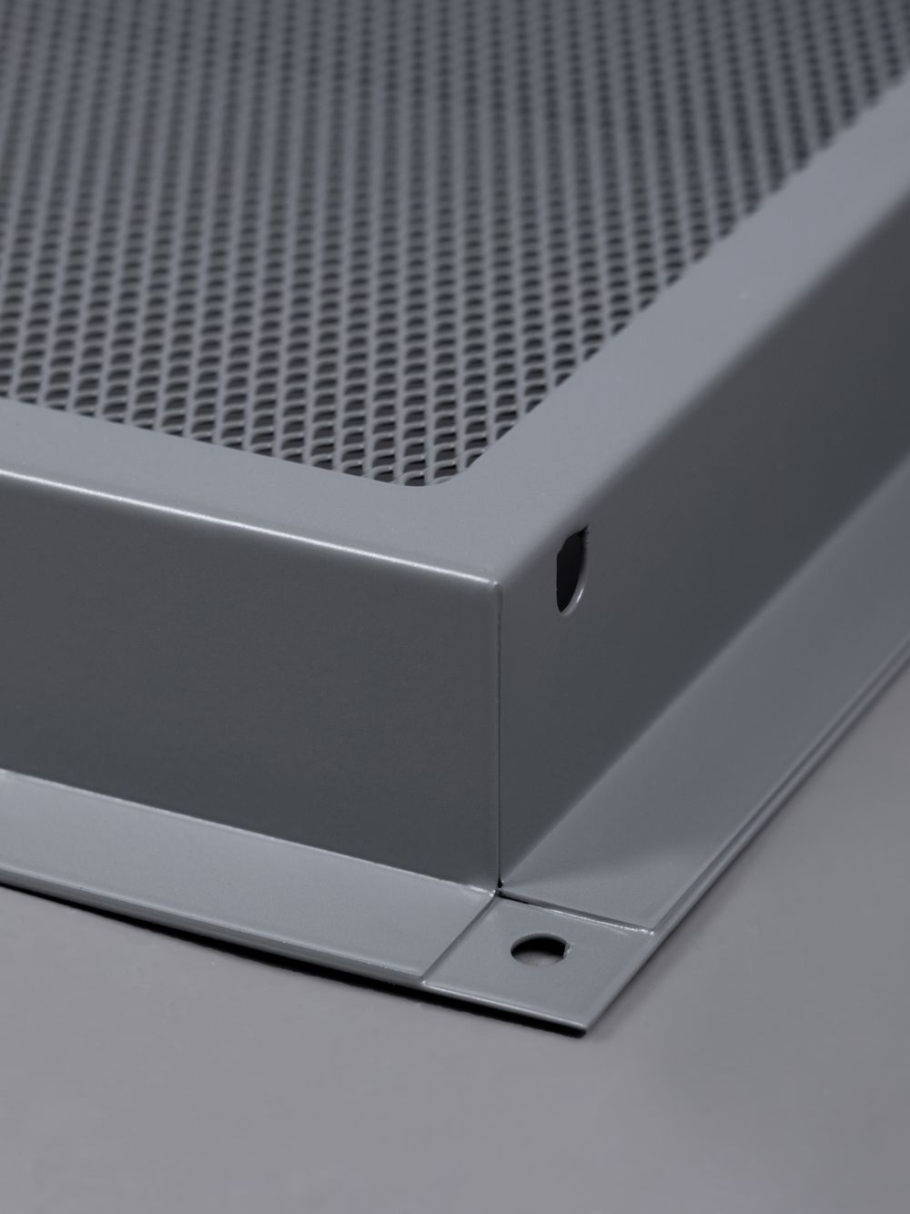 Решетка вентиляционная для камина 200х200 Серый