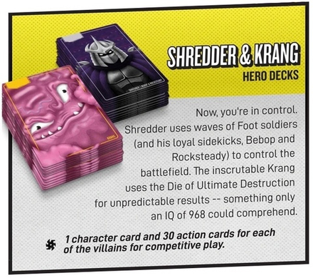 [Предзаказ] Adventures: Teenage Mutant Ninja Turtles - Hero Decks (Shredder and Krang)