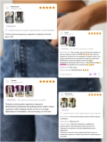 Джинсы багги широкие бойфренды