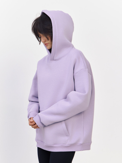 Худи с начесом (сиреневый)