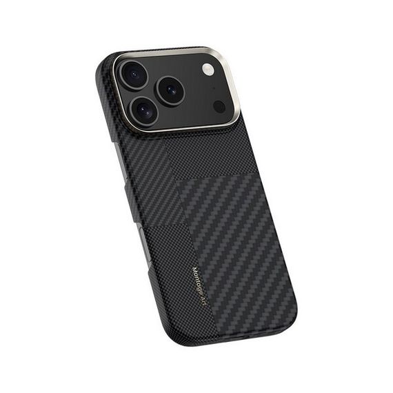 Чехол Benks Montage ArmorAir Case built with Kevlar для iPhone 17 Pro 6.3&quot; (C.K.FL.AP.BK.MB69) черный (600D+1500D)