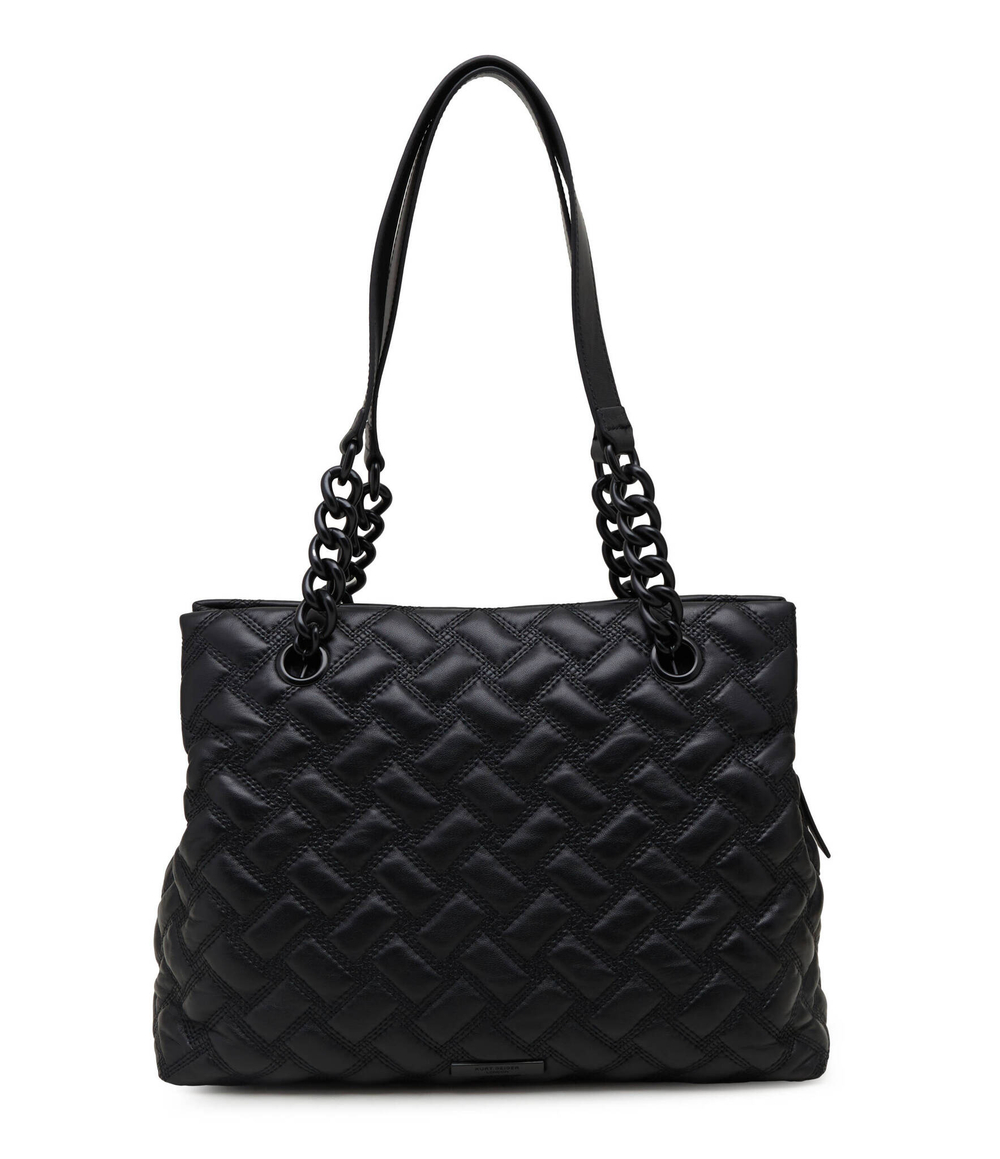 Кожаная сумка через плечо 690-KENSINGTON TOTE DR Kurt Geiger - черный(1269100109)