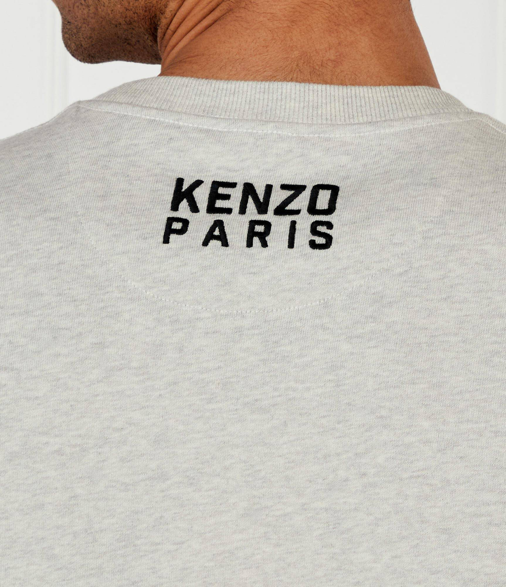 Футболка HAPPY TIGER Kenzo - серый(FF55TS5264SI)