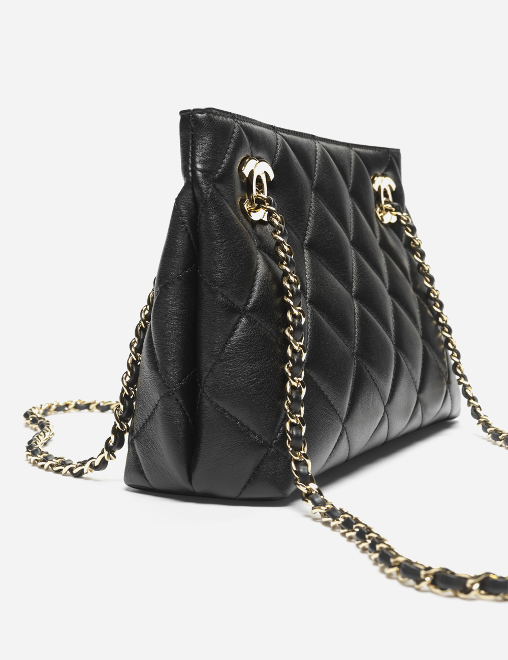 Сумка Chanel Small Tote Lambskin "Black"