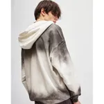 Худи SoWhat? Zip OPM тай-дай белый / серый