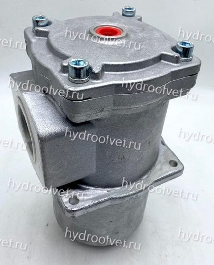 WKRFBN/HC330DL10B1.X AL - Сливной фильтр гидравлический одинарный модели RF с алюминиевым корпусом тонкость фильтрации 10 мкм, типоразмер 330, вид присоединения: фланец SAE 2" (DN50), материал корпуса - алюминий, рабочее давление до 25 бар, визуальный индикатор загрязнения