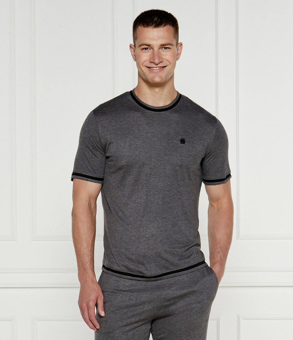 Вверх от пижамы BOSS BLACK - пепельный(50522200)