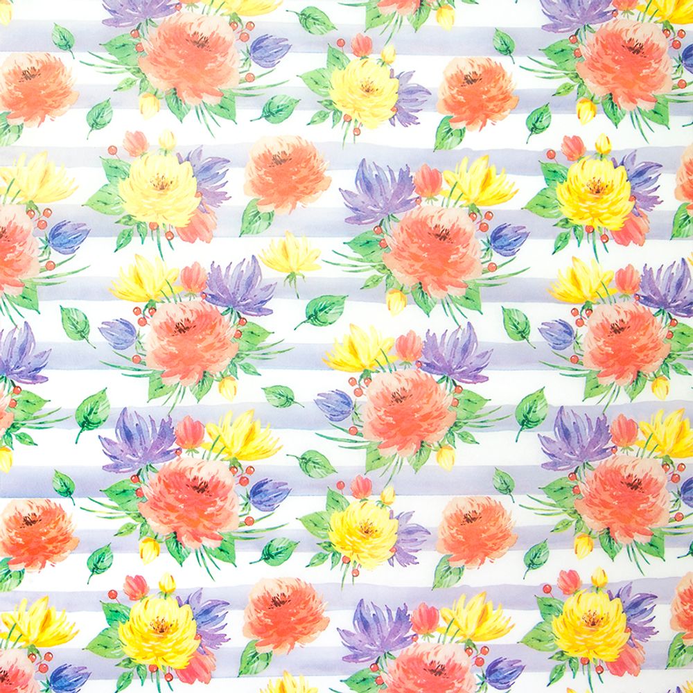 Упаковочная бумага, Тишью (0,7*10 м) Бон-бутон, 1 шт.