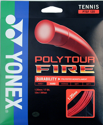 Теннисные струны Yonex Poly Tour Fire (12 m)