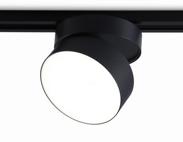 Трековый однофазный светодиодный светильник 16W 4200K GL6879 BK черный Track System Ambrella