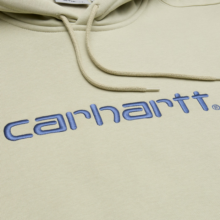 Толстовка мужская Carhartt WIP Hooded Sweatshirt  артикул:I030547_beryl_sorrent - купить в магазине Дайс