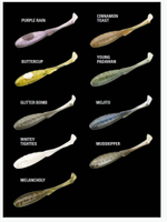 Мягкая приманка 13 FISHING Vertigo Minnow Dropshot 4"/ MO (7шт./уп.)