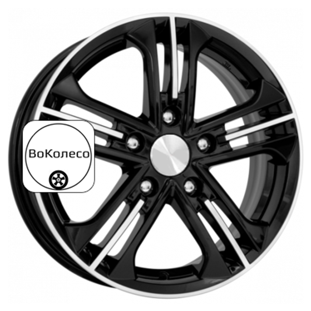 6x15/5x114,3 ET44 D67,1 Trinity-оригинал (КС615) Алмаз черный K&K