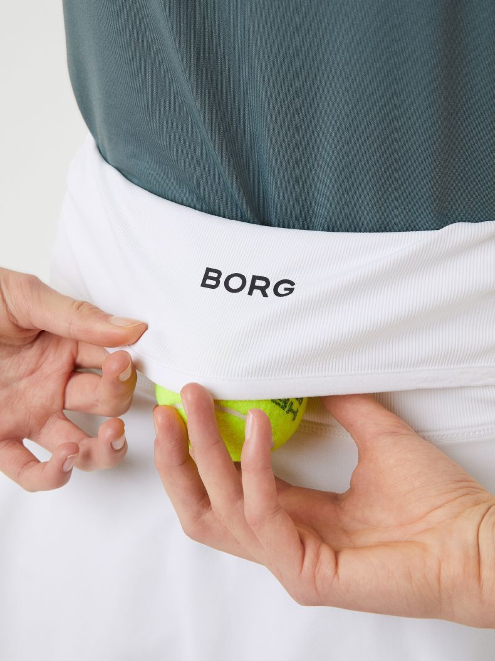 Теннисная юбка Björn Borg Ace Skirt Pocket - brilliant white