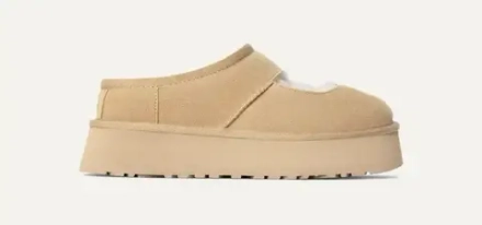 UGG Балетки-угги "Mary Jane Bea", светло-бежевый