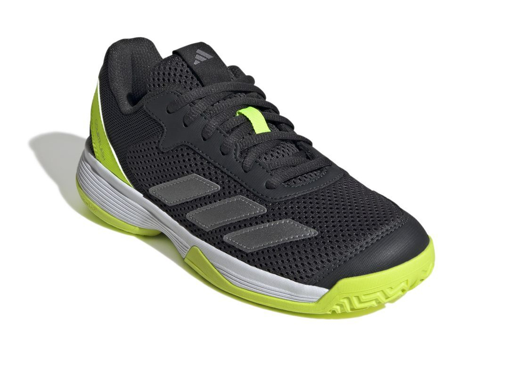 Детские теннисные кроссовки Adidas Courtflash K - Black