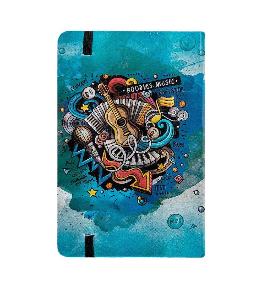 BM-09/1 Блокнот мал. «Звуки музыки» (3D твердая обложка)