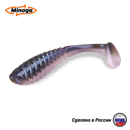 Силиконовая приманка "Minoga" COOPER 3,0"(6шт) 75мм, 2,5гр, цвет 111