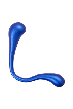 Многофункциональный вибратор L'Eroina APP ETERN с пультом и APP, силикон, синий, 23 см