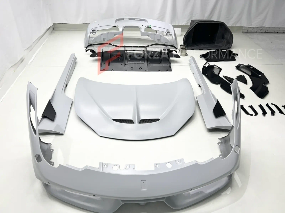 Карбоновый обвес переделка для Ferrari 458 Italia 2009-2015 в Speciale Феррари