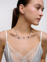 Колье "Crab" Silver