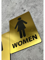 Табличка Туалет