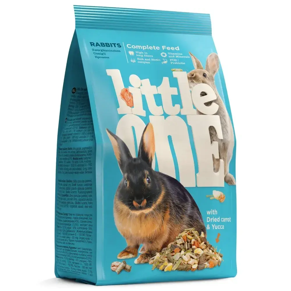 Корм для кроликов 900гр Little one