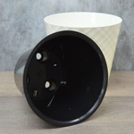 Горшок цветочный Manhattan 3,3л D190мм, белоснежный жасмин