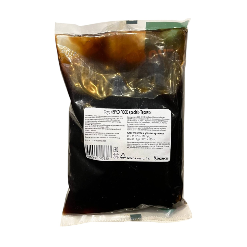 Соус Терияки Efko Food, 1 кг