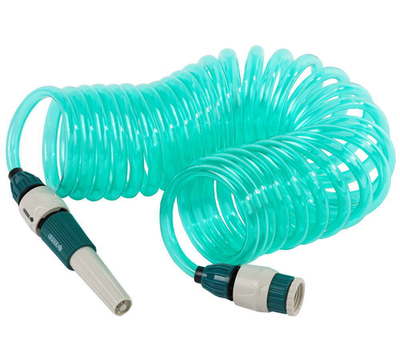 RACO 7.5 м, с наконечником и двумя внешними соединителями, спиральный шланг (4270-55895)