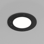 DK3101-BK Встраиваемый влагозащищенный светильник, IP65, до 10 Вт, LED, GU5,3, черный