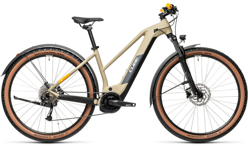 Электровелосипед Cube Reaction Hybrid Performance 400 Allroad 27,5 Trapeze (2021)