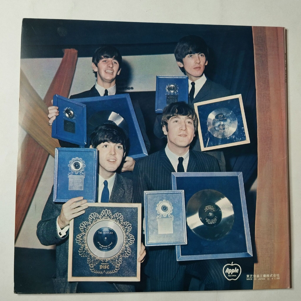 Винтажная виниловая пластинка LP With The Beatles (Japan 1969) (Obi) I Wanna Be Your Man