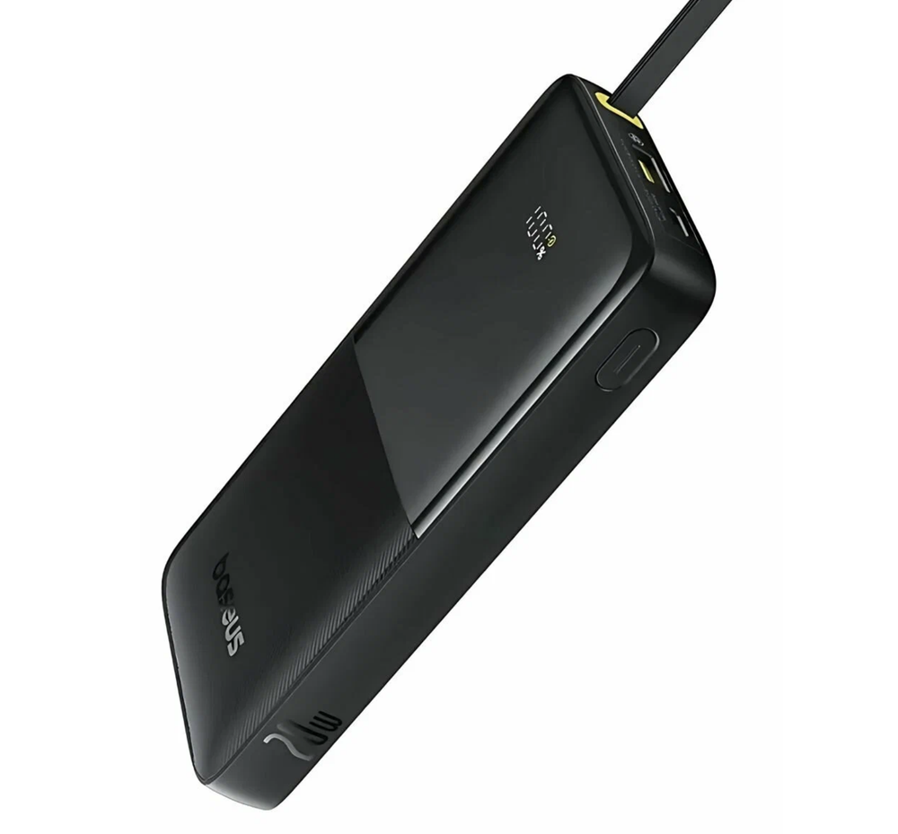 Аккумулятор внешний Baseus Bipow 2 Power Bank 20W LED PD (10000mAh) PPBD2-1W20, черный