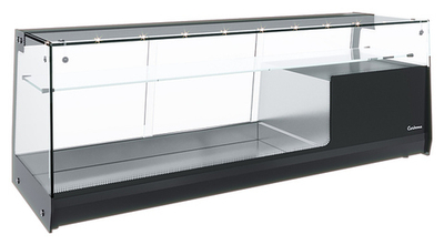 Витрина холодильная Carboma AC37 SM 1,5-11 (6 GN 1/3+ полка)