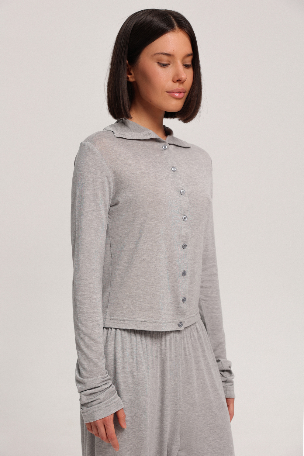 Кардиган из тонкого трикотажа