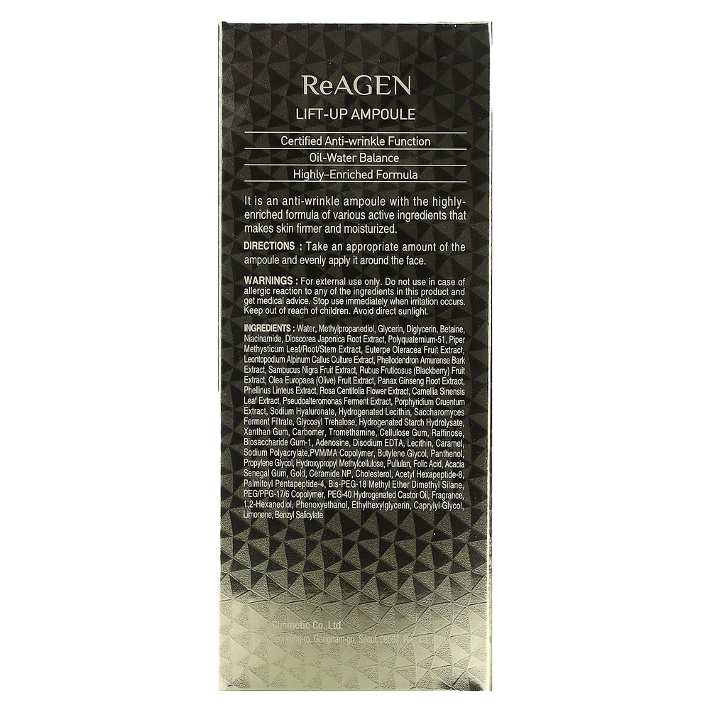 Dr. Oracle, ReAgen Lift-Up Ampoule, 30 мл (1,01 жидк. унц.)