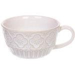 Чайная пара «Верона» (кружка 230мл, блюдце) цветы