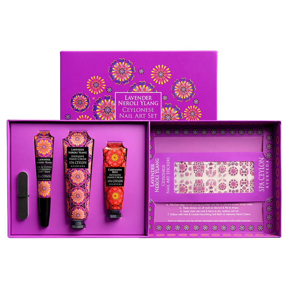 Набор для ухода за руками и ногтями "ЛАВАНДА, НЕРОЛИ, ИЛАНГ-ИЛАНГ"