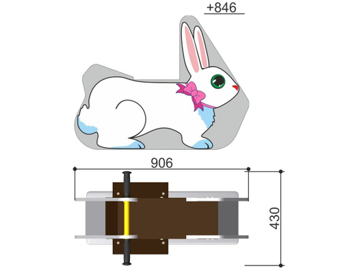 Качалка на пружине 108.32.00