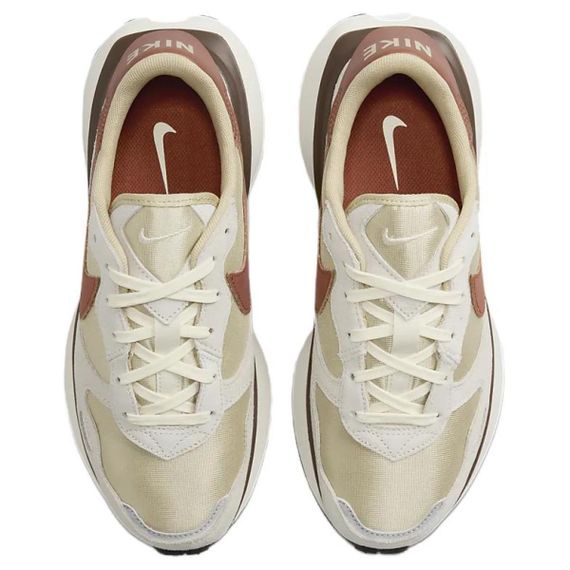 NIKE Phoenix Waffle Беговые кроссовки Низкие Золотисто-коричневые Женские