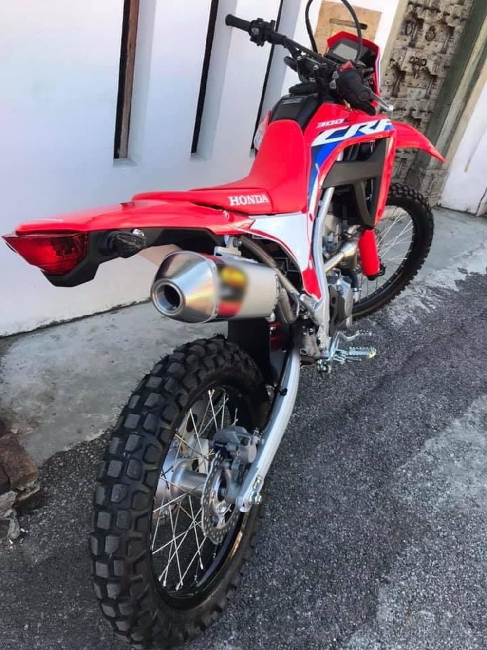 Full Exhaust System for Honda CRF300L-RALLY300 (2021-2025).