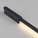 7155/1F HIGHTECH ODL26 Фиксатор для накладного монтажа черный/металл 24V FINO